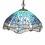 Lámpara de techo Tiffany de estilo Tiffany con libélulas