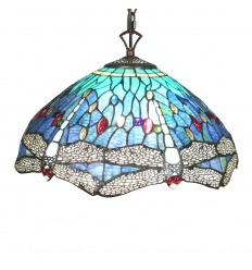 Csillár stílus Tiffany szitakötők