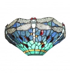 Tiffany fali lámpa szitakötő