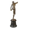 Táncos - szobor bronz art deco - bútorok és berendezési tárgyak