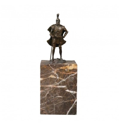 Socha z bronzu Centurion - socha římského vojáka - 