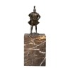 Estatua de bronce de un centurión - escultura de un soldado romano - 