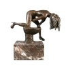 Statue en bronze d'une femme - Sculpture bronze