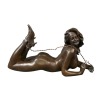 Statua di bronzo - Donna erotica