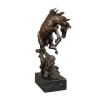 Bronz szobor egy ló - lovas szobrok
