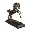 Cavalo de bronze da Estátua de cera perdida enviado em 24 h