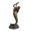 Socha z bronzu - mořská panna