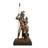 Március bronz szobra és a Vénusz - mitológiai szoborral - 