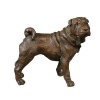 Bronzestatue eines Hundes, Tieres und Jagdskulpturen - 