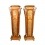 Pair of style columns back from Egypt