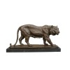 Brons tiger staty - 
