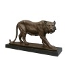 Brons tiger staty - 