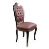 Krzesło Louis XV w intarsja Boulle, meble w stylu. - 