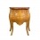 Small Louis XV commode in elm burl