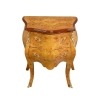 Small Louis XV commode in elm burl, storage unit - 