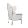 Sedia barocco, bianco, mobili deco, moderno ed elegante - 