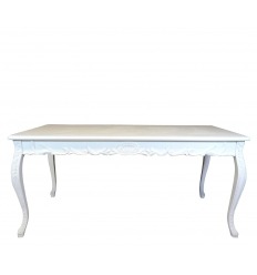 White baroque table