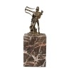 Az íjász - szobrok és bútorok art deco bronz szobor - 