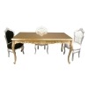 Baroque table in gilded wood