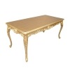 Rokokový nábytek stůl dřevěný - barokní zlato