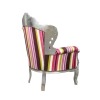 Mångfärgade barock stol - Deco möbler