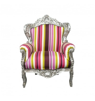 Разноцветные стул барокко - деко мебель