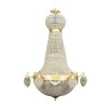 Lampadario mongolfiera Impero - 150 cm - si Applica bronzo