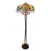 Golv lampa Tiffany - serien Indiana - armaturer