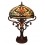 Tiffany tafellamp lamp - Set-Indiana - H: 56 cm