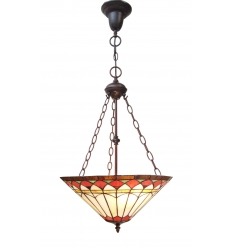 Tiffany Inverted Ceiling lamp - Rome set