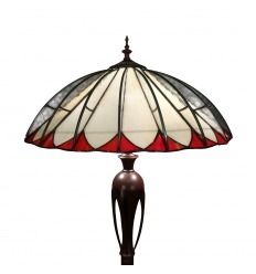 Stojací lampa Tiffany - vlaštovka