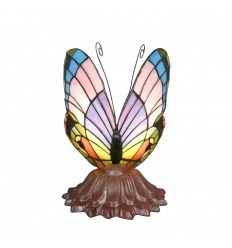 Lámpara Tiffany mariposa