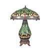 Lampada Tiffany liberty verde libellula - Vendita lampade tiffany milano