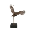Estatua de bronce de un águila. - 