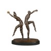 Szobor bronz - az orosz pár táncos - 