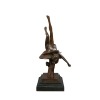 Bronze statue of a naked woman - Alice - 