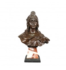 Bronzebüste von Diane