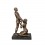 Bronzestatue einer Frau und eines Mannes