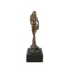 Skulptur - Bronzestatue eines Amazonas - Art Deco
