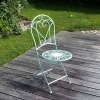 Wrought iron garden furniture - 2 chairs