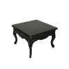 Barokk fekete dohányzóasztal - barokk bútor - 