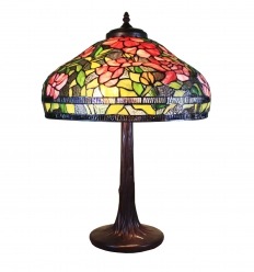 LAMP Tiffany-sarjassa Bryssel - H: 61 cm