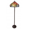 Tiffany floor lamp of the Brussels series - Tiffany lamp - 
