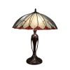 Lampa Tiffany Jaskółka - lampy stołowe witrażowe tiffany