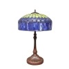 Lampe Tiffany - H: 62 cm - luminaires art deco