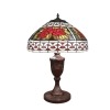 Lampada Tiffany - H: 59 cm - Lampada da tavolo