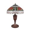 Lámpara Tiffany - H: 59 cm - Lámpara de mesa art deco