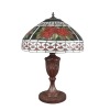 Lampa Tiffany - H: 59 cm - bordslampa