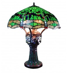 Tiffany lámpa - H: 75 cm