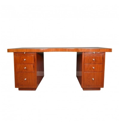 Art Deco desk in rosewood